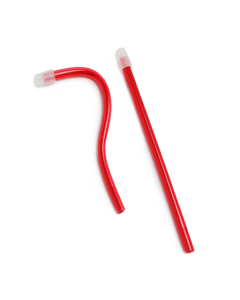 DM Aspiratoare saliva rosii 100 buc/pg
