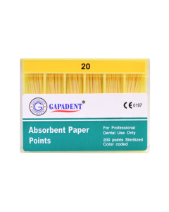 Gapa conuri de hartie 200 buc/cut nr.20, galbene