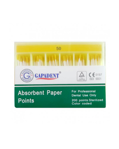 Gapa Conuri De Hartie 200 Buc / Cut Nr. 50, Galben