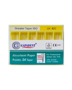 Gapa conuri de hartie taper 100 buc/cut 04 nr.20 galbene
