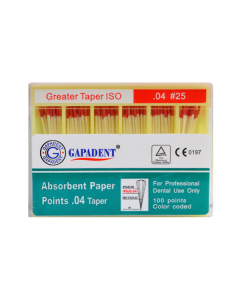 Gapa conuri de hartie taper 100 buc/cut 04 nr.25 rosii