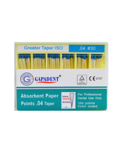 Gapa conuri de hartie taper 100 buc/cut 04 nr.30 albastre