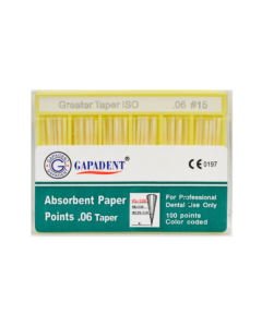 Gapa conuri de hartie taper 100 buc/cut 06 nr.15 albe