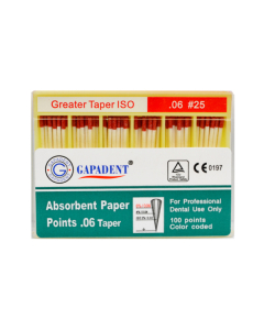 Gapa conuri de hartie taper 100 buc/cut 06 nr.25 rosu