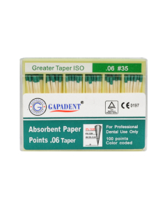 Gapa conuri de hartie taper 100 buc/cut 06 nr.35 verde
