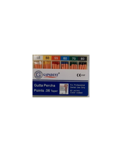 Gapa conuri gutaperca taper 60 buc/cut 06 ass Seria 2