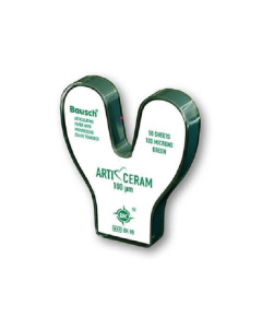 Hartie De Articulatie Potcoava Cu Transfer Progresiv De Culoare BK93 Arti-Ceram 200Âµ 50buc BAUSCH