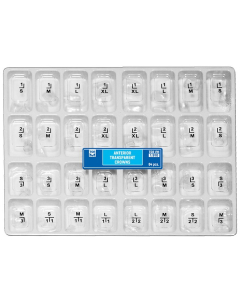 KIT COROANE TRANSPARENTE PENTRU ANTERIORI 64BUC 1910 TOR VM