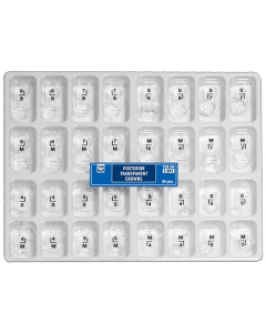 KIT COROANE  TRANSPARENTE PENTRU POSTERIORI 64BUC 1911 TOR VM