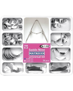 KIT MATRICE METALICE CONTURATE 0.05MM CU CLESTE 36BUC 1330 TOR VM