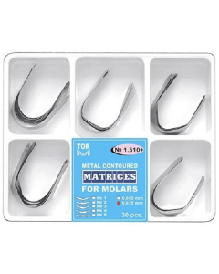KIT MATRICE METALICE CONTURATE MOLAR ASORTATE 0.035MM 30BUC 1510 TOR VM