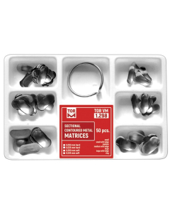 KIT MATRICE SECTIONALE CONTURATE 0.035MM HARD CU INEL 50BUC 1298 TOR VM