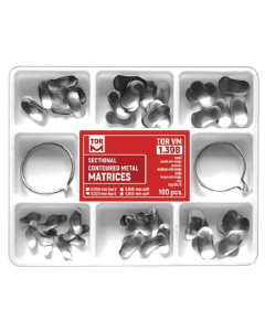 KIT MATRICE SECTIONALE CONTURATE 0.05MM HARD CU 2 INELE 100BUC 1398 TOR VM