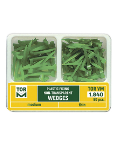 KIT PENE PLASTIC INTERDENTARE VERZI 80BUC 1840 TOR VM