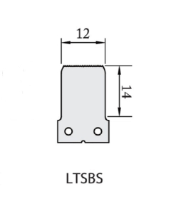 Leetrac Lama Dreptunghiulara Mica LTSBS B&L