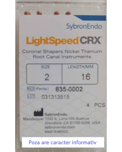 LightSpeed CRX - Freza NiTi 4 buc/cut