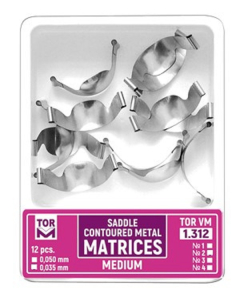 MATRICE METALICE REZERVA CONTURATE MEDIUM 0.035MM 12BUC 1312(2) TOR VM