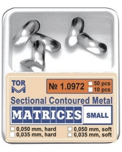 MATRICE SECTIONALE CONTURATE 0.05MM SMALL HARD 50BUC 10972 TOR VM