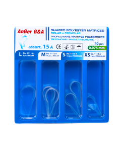 Matrici poliester profilate 15A, 15B