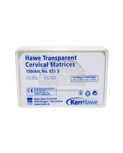 Hawe matrici cervicale anatomice transparente Hawe 150 buc/cutie