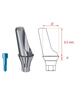 MG INHEX BONT PROTETIC ANGULAT 15 GRD STD 5 MM 23201515