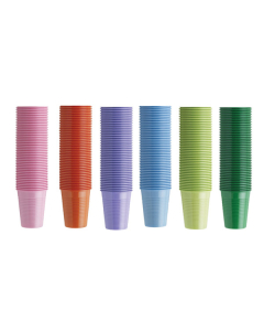 Pahare plastic Monoart 100 buc/set
