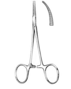 PIN FORCEPS MOSQUITO CURB 13 CM 500-04