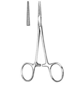 PIN FORCEPS MOSQUITO DREPT 13 CM 500-03
