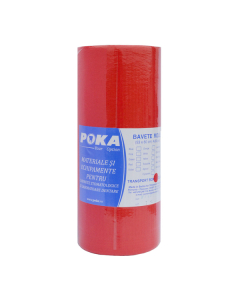 Poka Bavete rola 53x60 cm 80buc/rola rosii