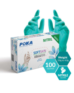 POKA MANUSI NITRIL M GREEN