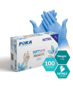 POKA MANUSI NITRIL S BLUE