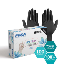 Poka Manusi Nitril XS Black