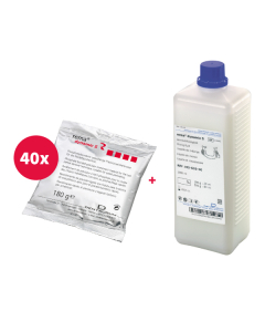 Rema Dynamic S 180g X 40 + Rema Dynamic S Lichid 1L DENTAURUM