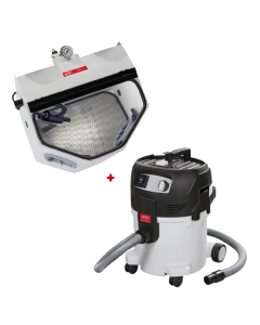 Sablator Vario Basic cu recirculare + Aspirator Vortex Compact 3L RENFERT