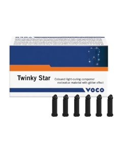 Twinky Star Set Caps Argintiu 25x0.25g #1682 VOCO