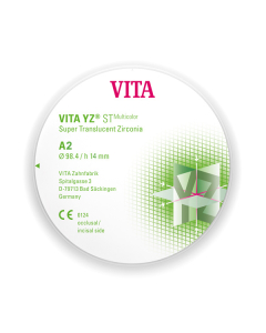 VITA YZ STMulticolor A2 98.4 x 14 mm