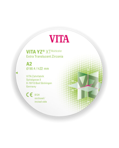 VITA YZ XTMulticolor A2 98.4 x 22 mm